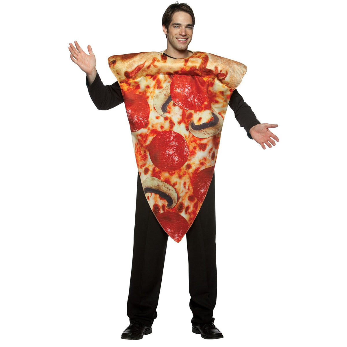 RASTA IMPOSTA PRODUCTS Costumes Get Real Pizza Slice Costume for Adults 791249710507