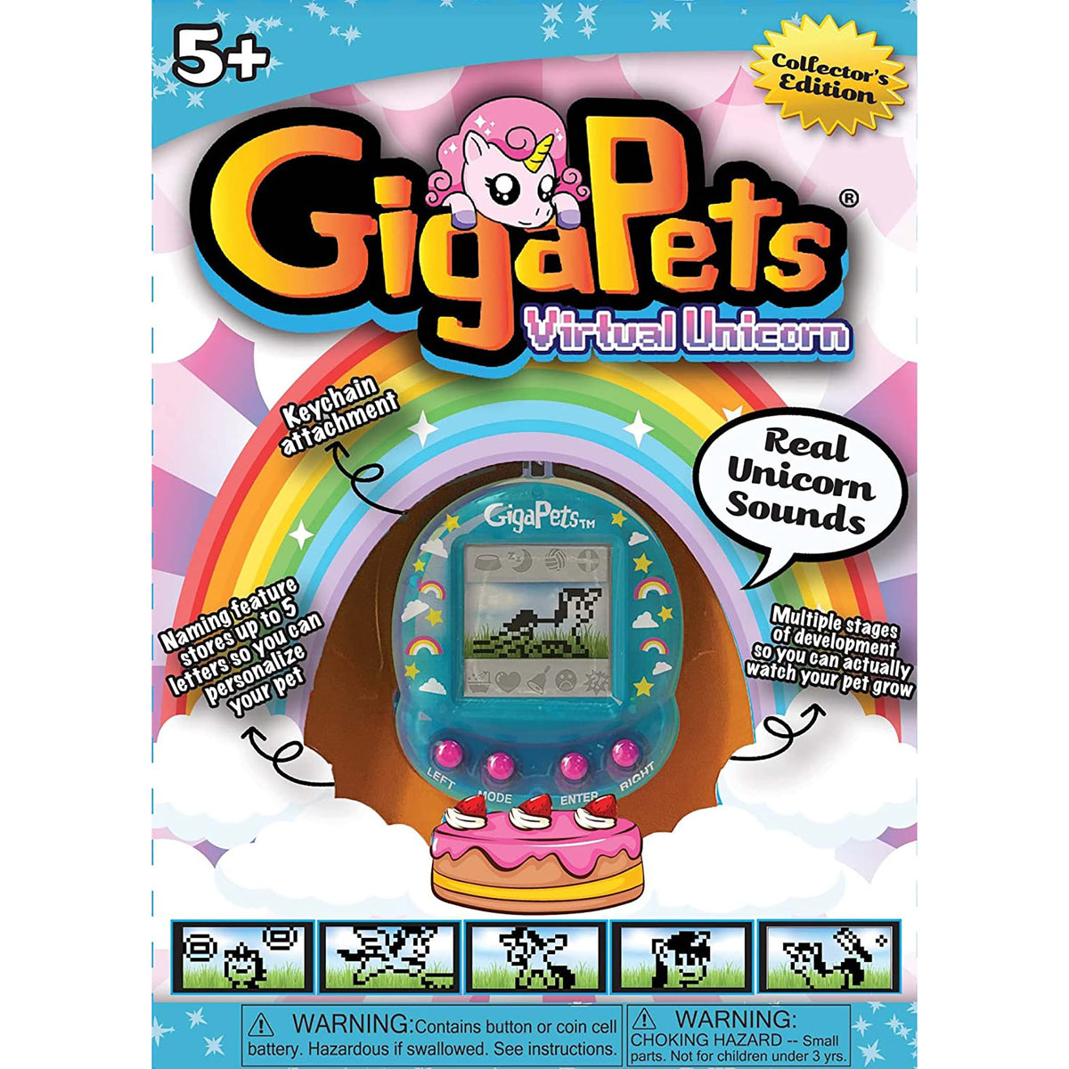 RED PLANET GROUP Toys & Games GigaPets Virtual Unicorn, 1 Count