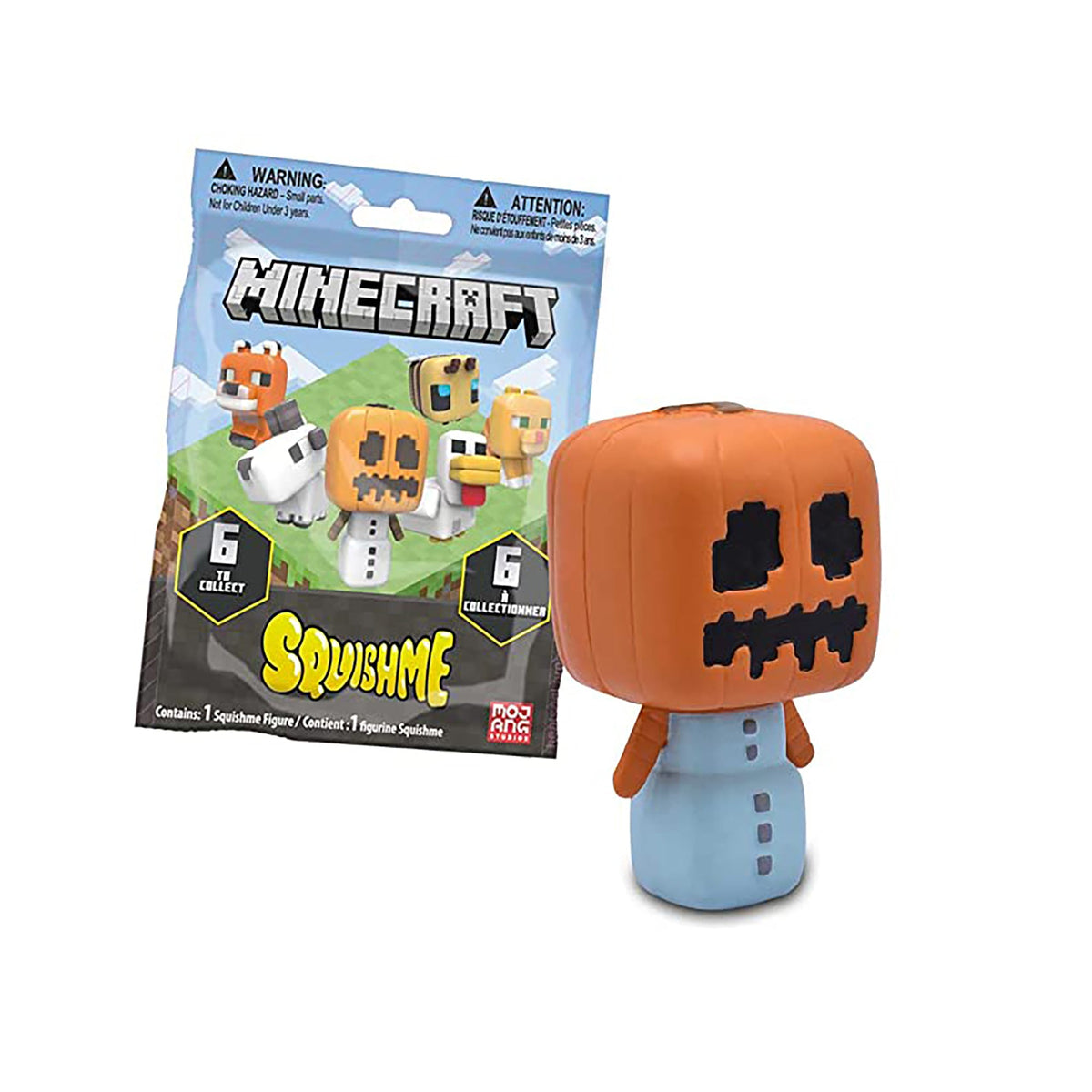 RED PLANET GROUP Toys & Games Minecraft Squishme, Assortment, 1 Count