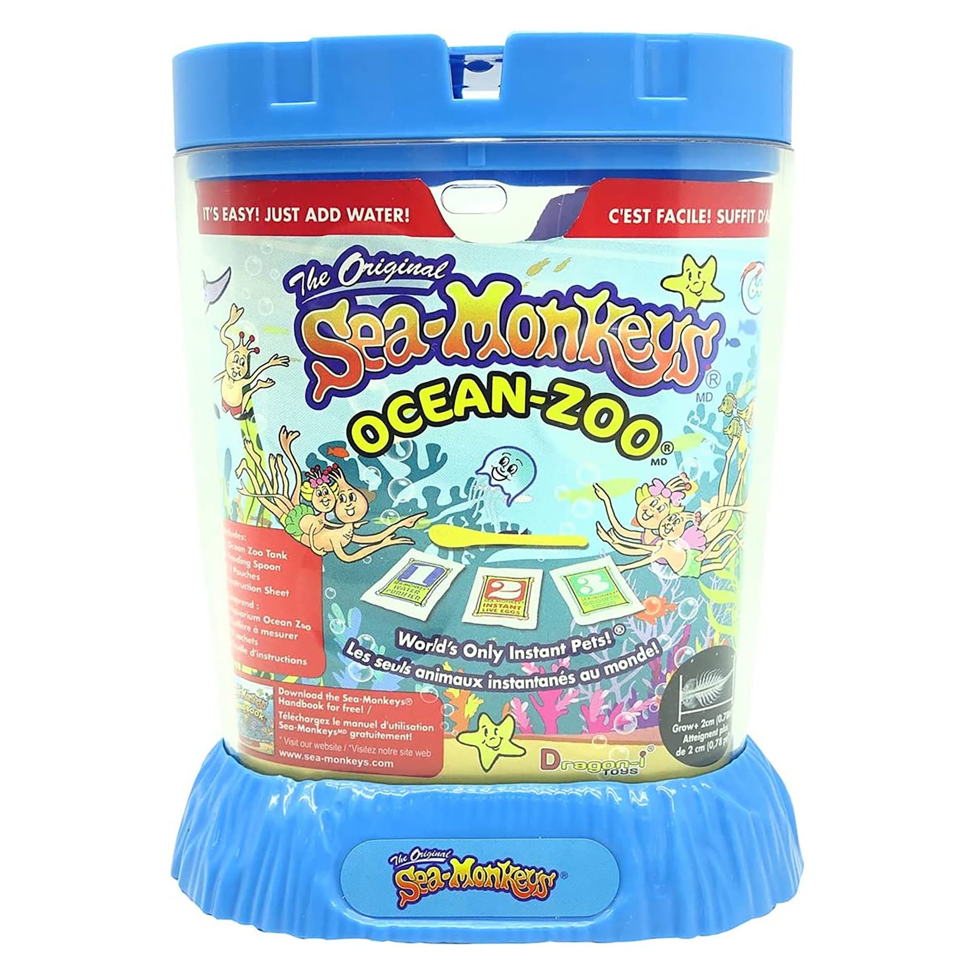 海の動物園　Sea Monkeys ブルーセットシーモンキー誕生キット 6個 Amazon.co.jp: 海の動物園! シーモンキーズ マゼンタセット