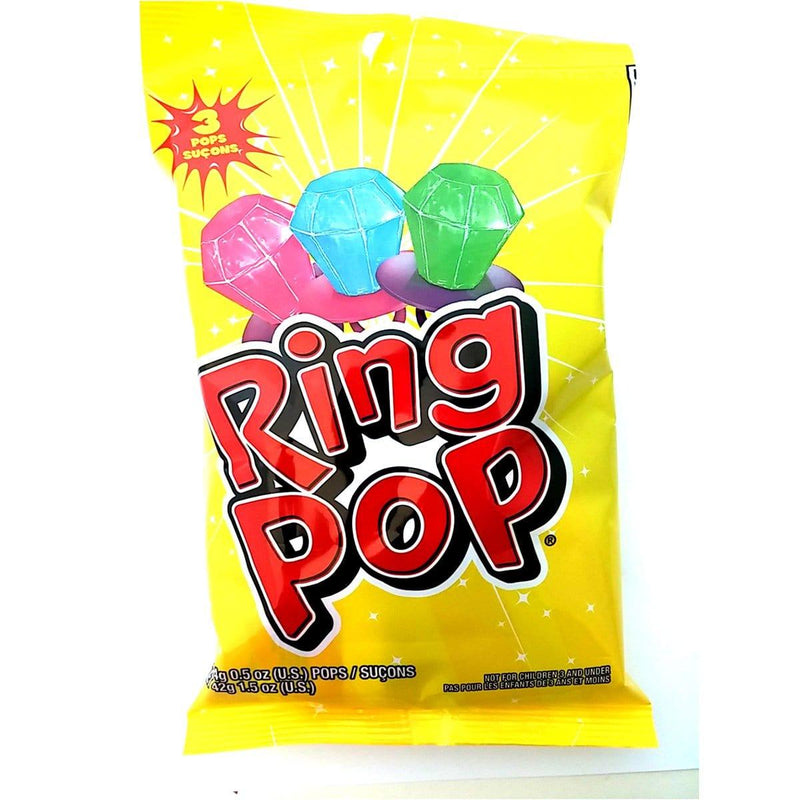 Buy Candy Ring Pop Bag, 3 per package sold at Party Expert