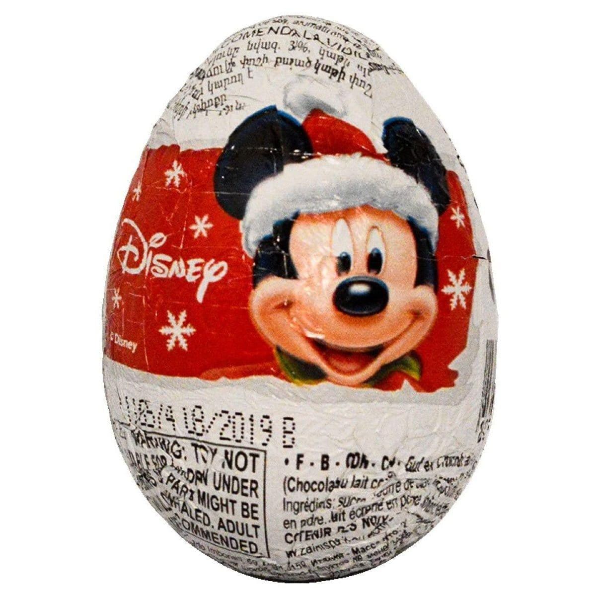 Buy Christmas Mickey Mouse Chocolat Eggs sold at Party Expert