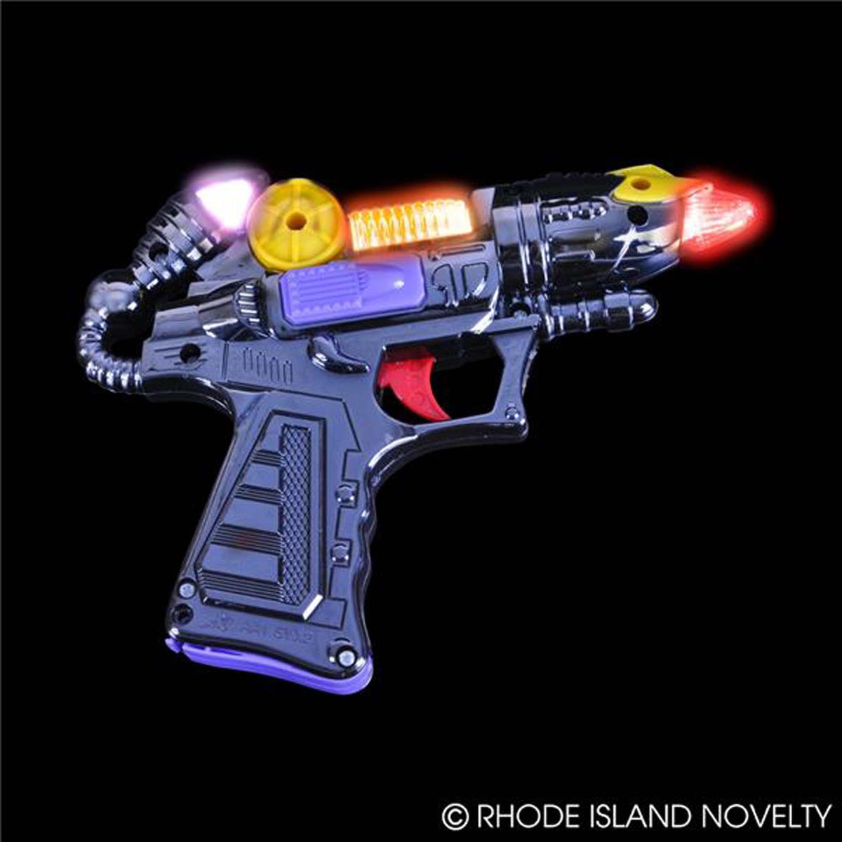 RHODE ISLAND NOVELTY impulse buying Light Blaster Gun, Assortment, 7 Inches, 1 Count