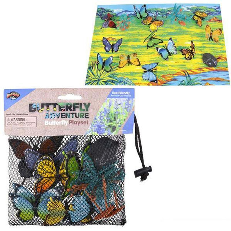 Buy Kids Birthday Butterflies playset, 12 per package sold at Party Expert