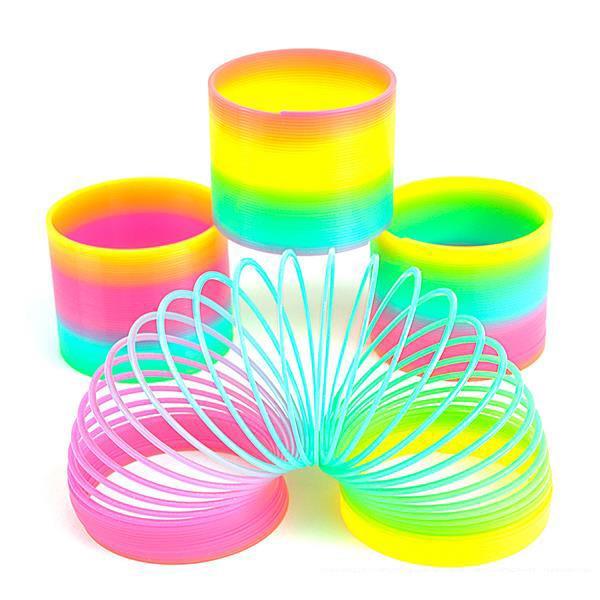 Buy Novelties Coil Spring - Rainbow 3 in. sold at Party Expert