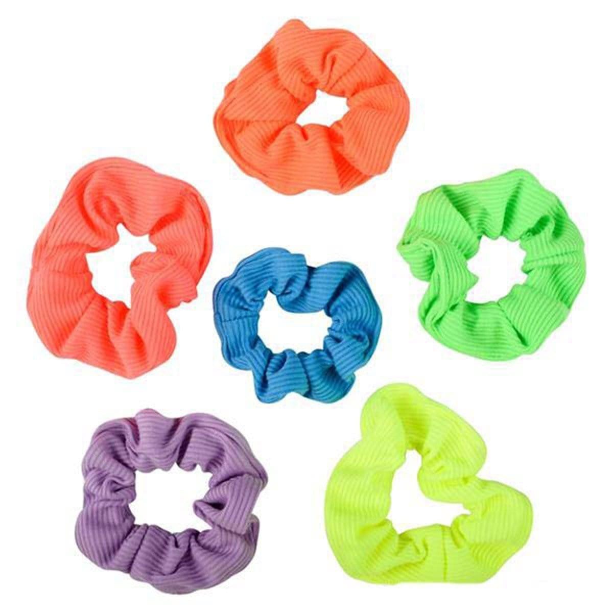 Buy Novelties Neon Scrunchie, 2 Count, Assortment sold at Party Expert