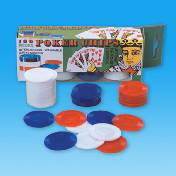 Buy Theme Party Poker Chips, 100 per Package sold at Party Expert