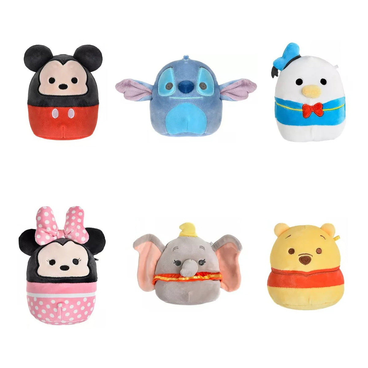 ROYAL SPECIALTY SALES Plushes Disney Squishmallow Plush, 5 Inches, Assortment, 1 Count 734689496426
