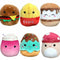 KELLYTOY Plushes Food Squishmallow Plush, 14 Inches, Assortment, 1 Count 734689269976
