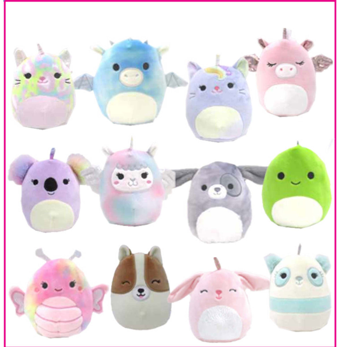 ROYAL SPECIALTY SALES Plushes Squishmallow Plush, 5 Inches, Assortment B, 1 Count 734689481576