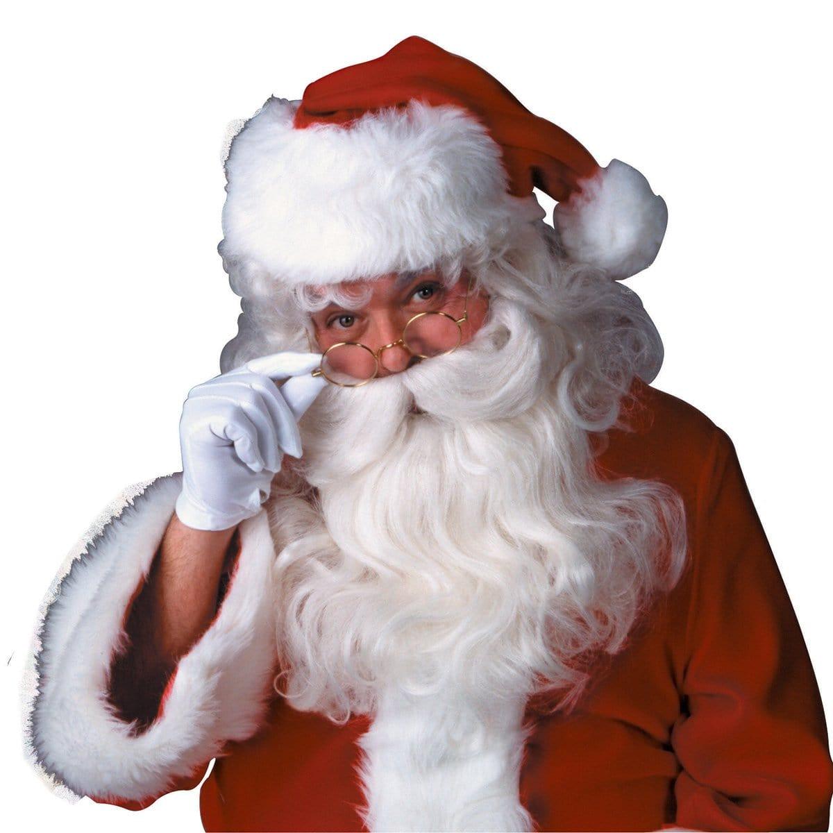 Buy Christmas Santa Beard & Wig Set sold at Party Expert