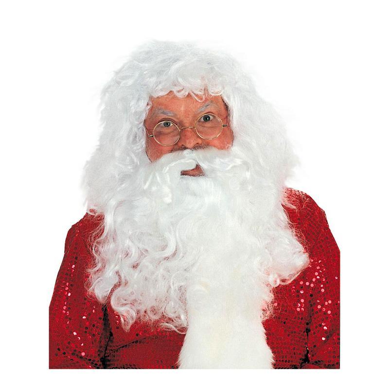 Buy Christmas Santa Beard And Wig Set sold at Party Expert