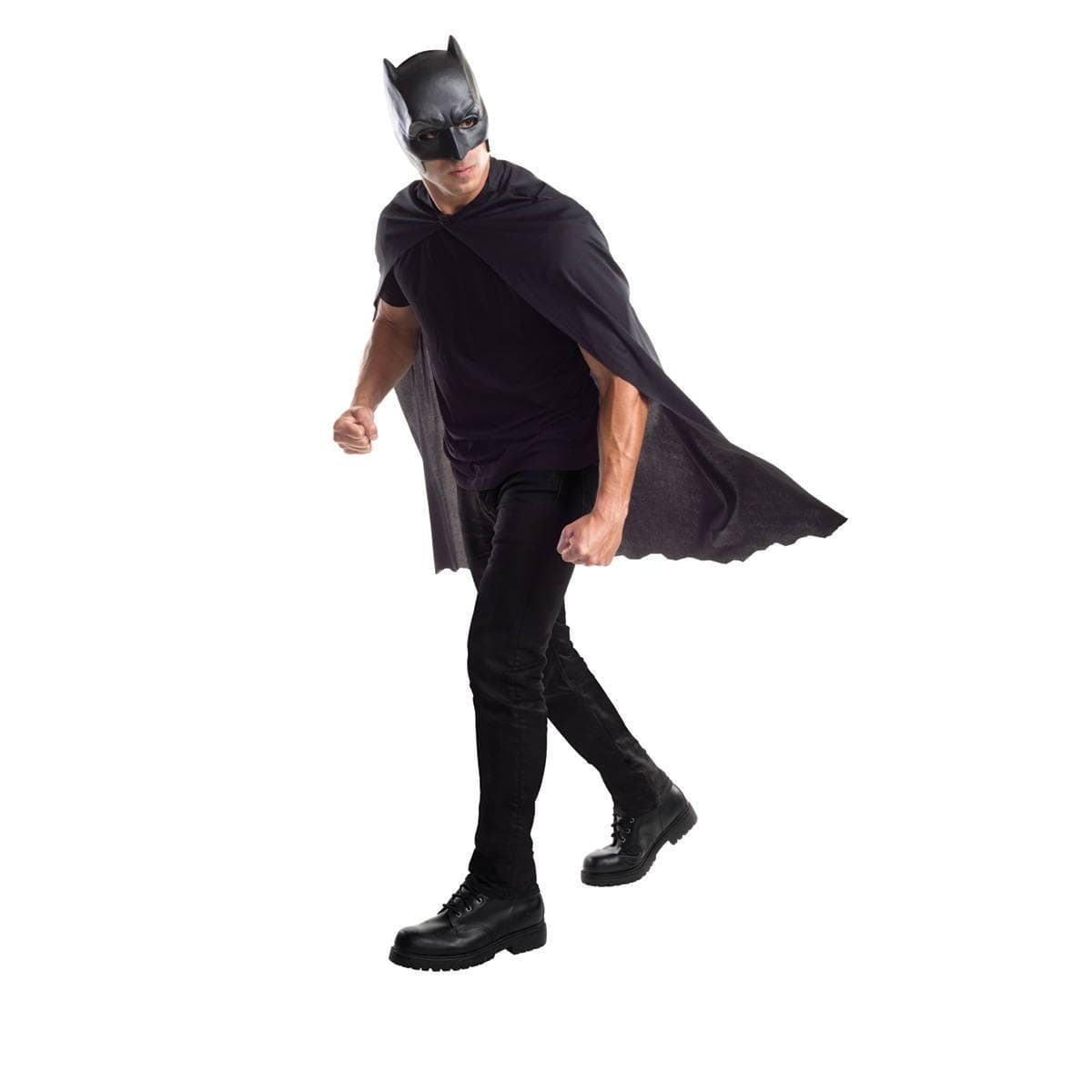 Buy Costume Accessories Batman cape with mask for men, Batman V Superman: Dawn of Justice sold at Party Expert