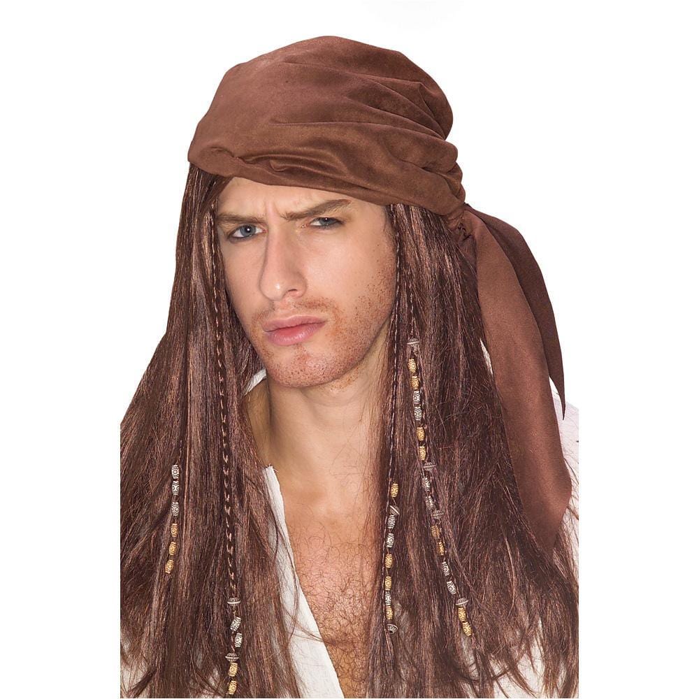 Buy Costume Accessories Caribbean pirate wig for men sold at Party Expert