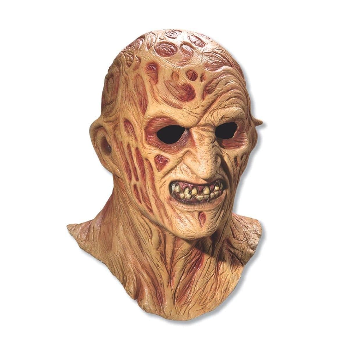 Buy Costume Accessories Deluxe Freddy Krueger mask, A Nightmare On Elm Street sold at Party Expert