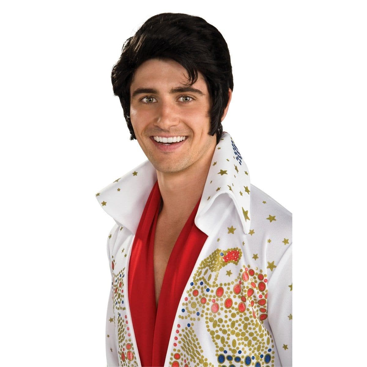 Buy Costume Accessories Elvis Presley wig for men, Elvis Presley sold at Party Expert