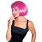 Buy Costume Accessories Hot pink super model bob wig for women sold at Party Expert