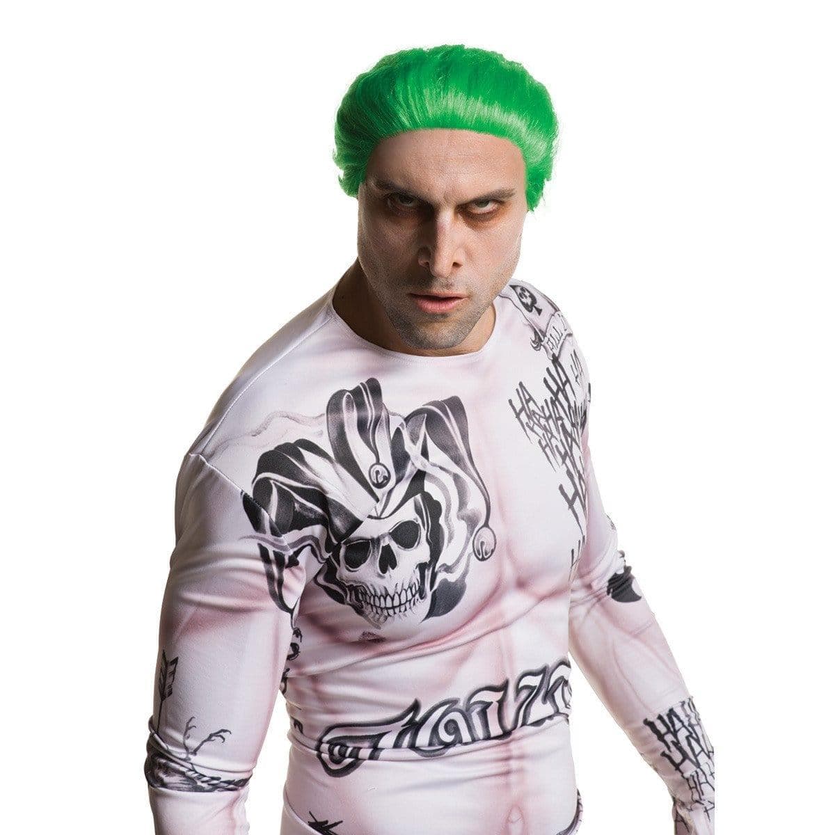 Buy Costume Accessories Joker wig for men, Suicice Squad sold at Party Expert