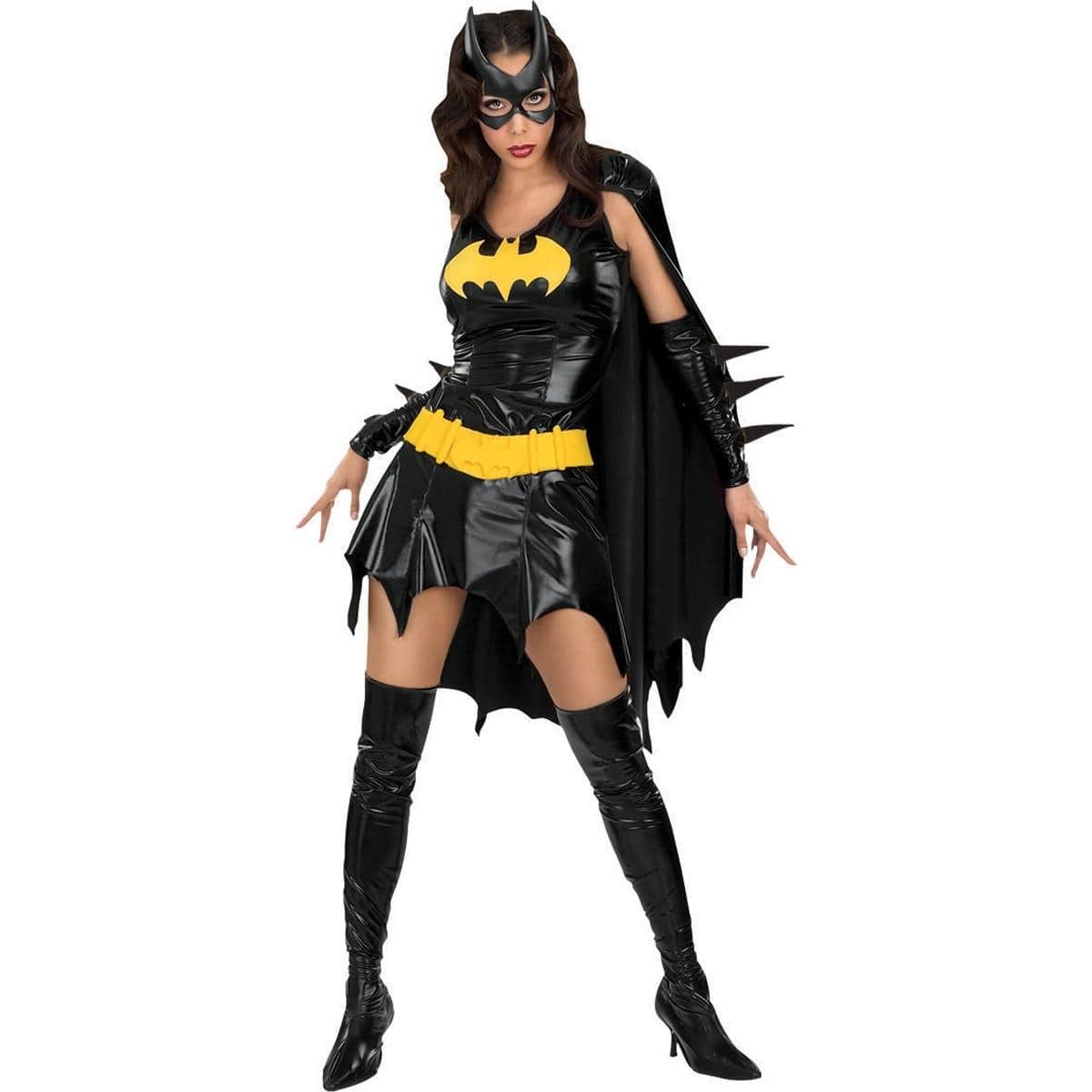 Buy Costumes Batgirl Deluxe Costume for Adults, Batman sold at Party Expert