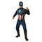 RUBIE S COSTUME CO Costumes Captain America Deluxe Costume for Adults, Avengers 4: Endgame
