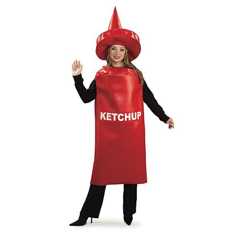 Buy Costumes Ketchup Bottle Costume for Adults sold at Party Expert