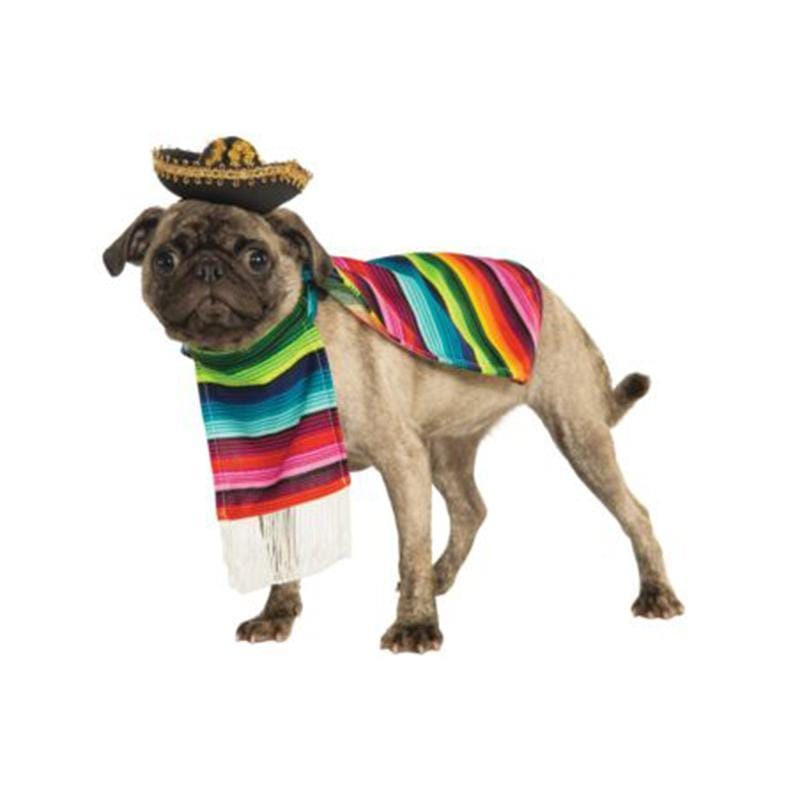 Buy Costumes Mexican Serape Costume for Dogs sold at Party Expert