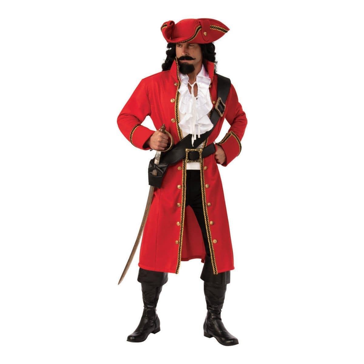 Buy Costumes Pirate Captain Costume for Adults sold at Party Expert