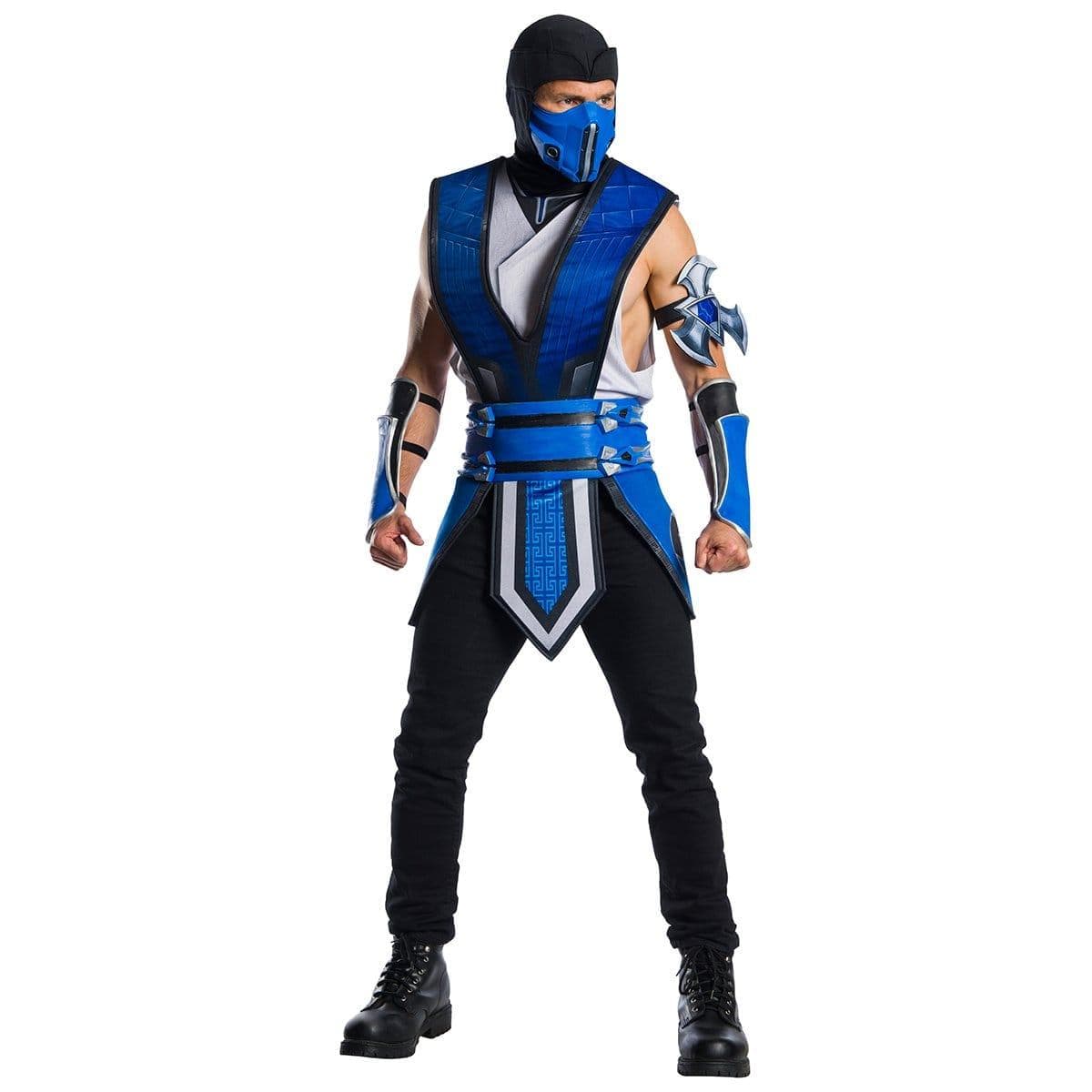 Buy Costumes Sub Zero Costume for Adults, Mortal Kombat sold at Party Expert