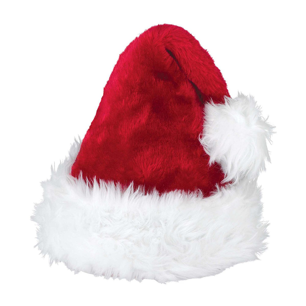 RUBIES II (Ruby Slipper Sales) Christmas Adjustable Deluxe Santa Hat for Adults 013051512446