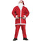 RUBIES II (Ruby Slipper Sales) Christmas Flannel Santa Costume for Adults 082686233002