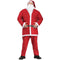 RUBIES II (Ruby Slipper Sales) Christmas Flannel Santa Costume for Adults 082686233002