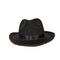 RUBIES II (Ruby Slipper Sales) Costume Accessories Black Gangster Fedora Hat for Adults 082686491075