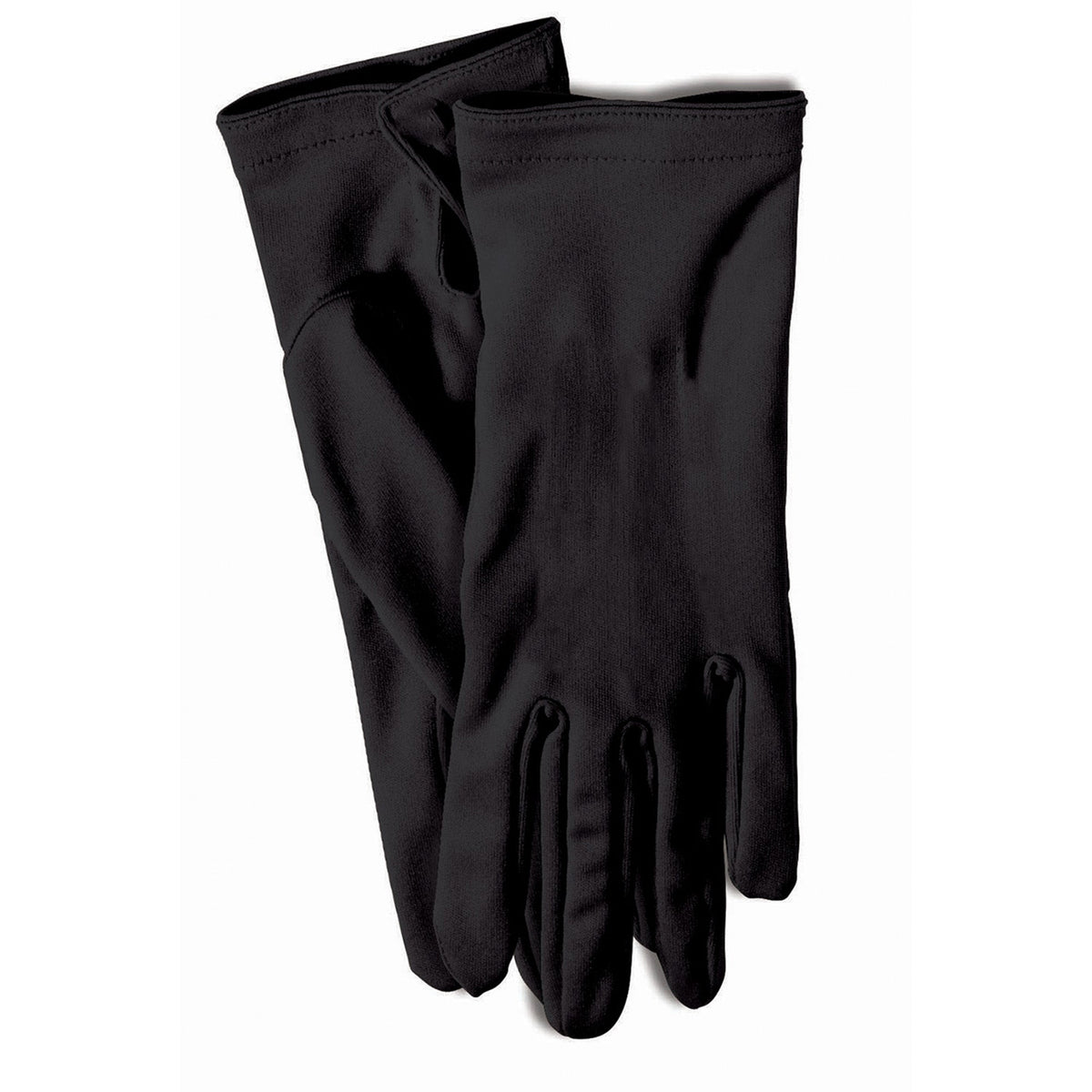 RUBIES II (Ruby Slipper Sales) Costume Accessories Black Short Gloves for Adults 721773717055