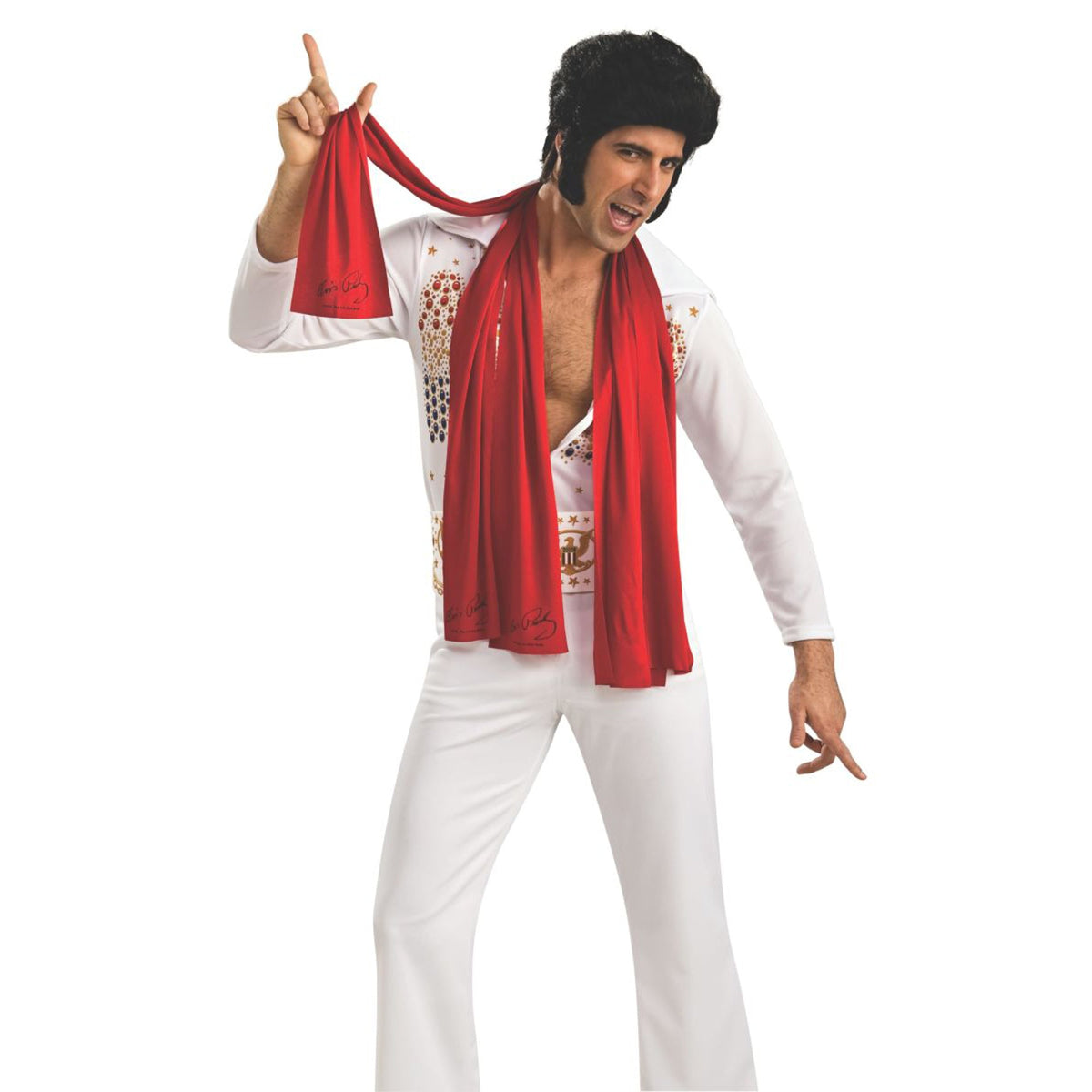 RUBIES II (Ruby Slipper Sales) Costume Accessories Elvis Presley Scarves, 3 Count 082686087827