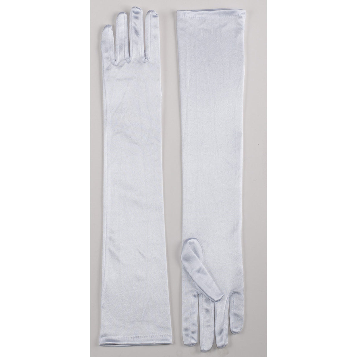 RUBIES II (Ruby Slipper Sales) Costume Accessories White Long Gloves for Adults, 22 in 721773676833