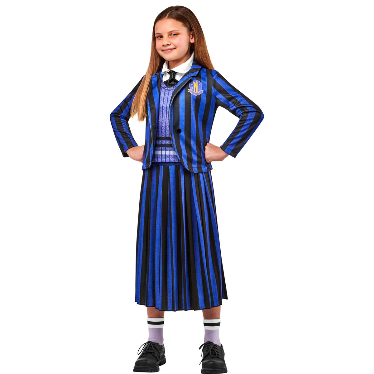 RUBIES II (Ruby Slipper Sales) Costumes Wednesday Academy Uniform Costume for Kids