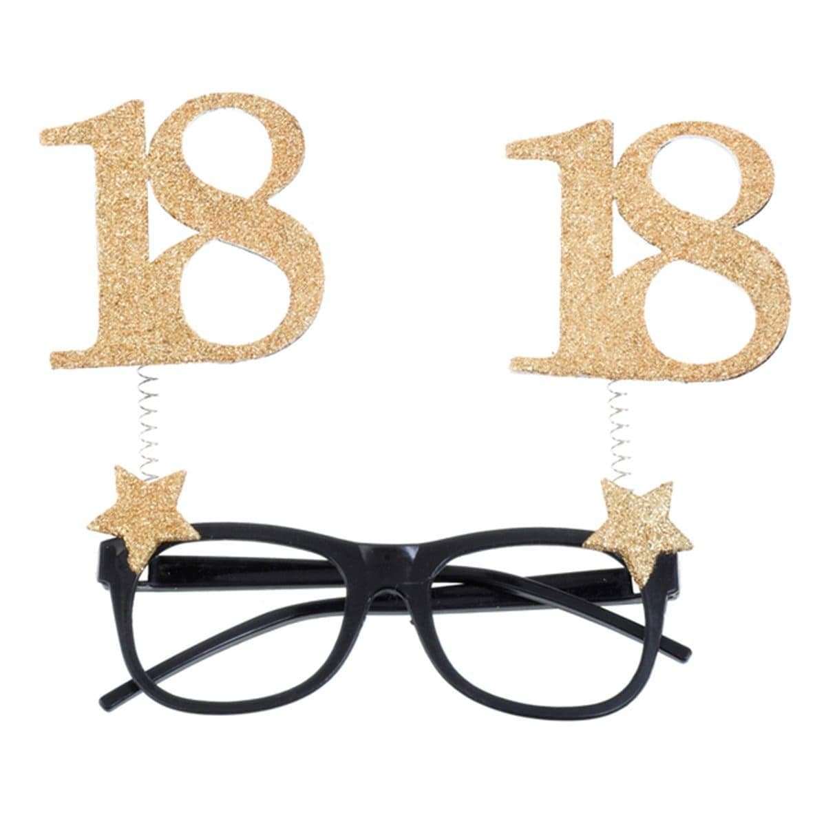 Buy Age Specific Birthday 18 Birthday Glasses sold at Party Expert