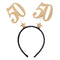 Buy Age Specific Birthday 50 Glitter Headband sold at Party Expert