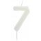 SANTEX Cake Supplies Number 7 Birthday Candle, Phosphorescent 3660380077411