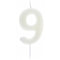 SANTEX Cake Supplies Number 9 Birthday Candle, Phosphorescent 3660380077435