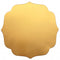 SANTEX Christmas Noël Vert Gold Charger Plate Set, 6 Count 3660380075240