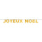 SANTEX Christmas Noël Vert ''Joyeux Noël'' Banner, 5 x 98 Inches 3660380081029