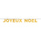 SANTEX Christmas Noël Vert ''Joyeux Noël'' Banner, 5 x 98 Inches 3660380081029