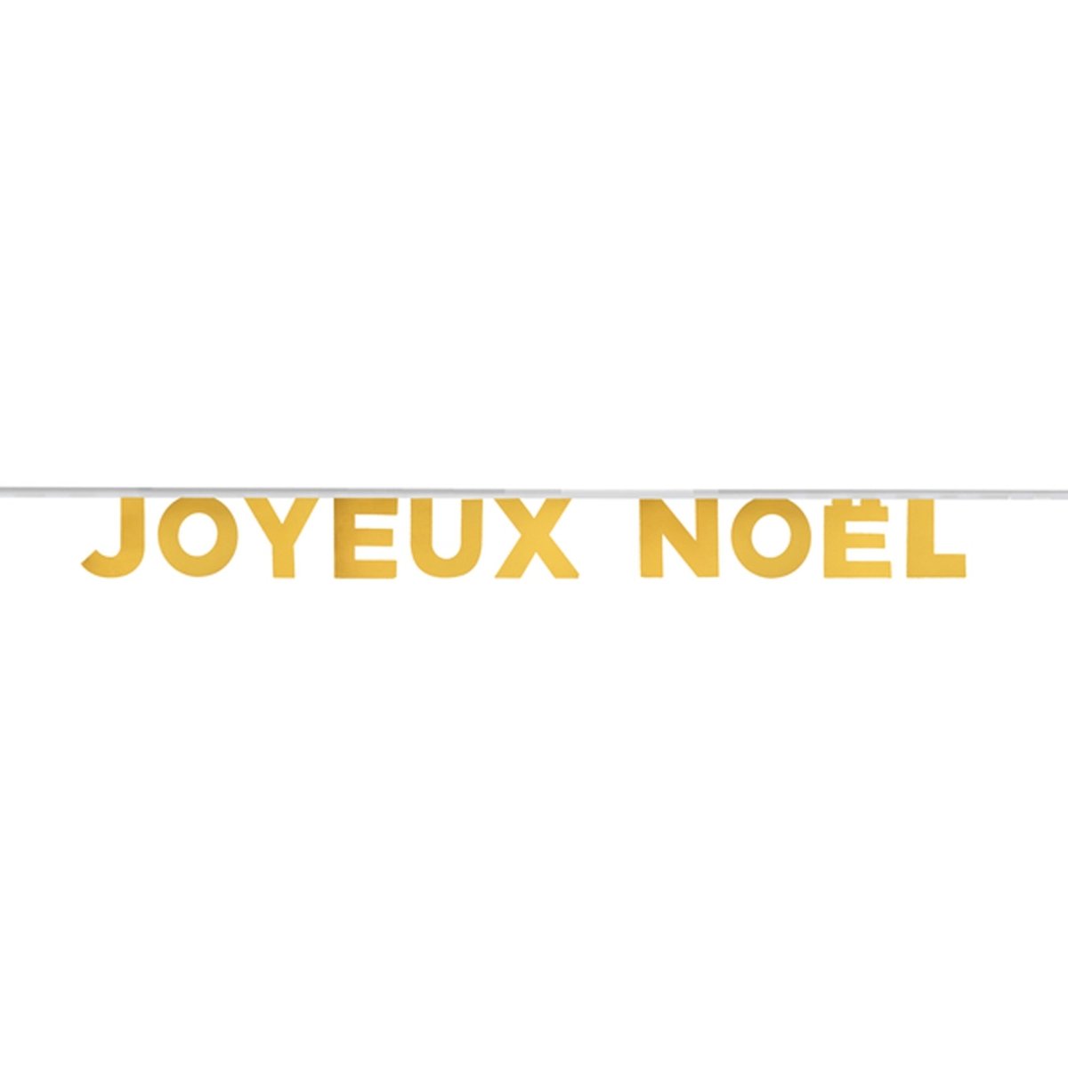 SANTEX Christmas Noël Vert ''Joyeux Noël'' Banner, 5 x 98 Inches 3660380081029
