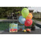 SANTEX Retirement Retraite Retro "Vive la retraite" Latex Balloons, Red, Orange, Green & Blue, 12 Inches, 8 Count