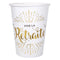 Buy Retirement Vive La Retraite Cups, 10 Count sold at Party Expert