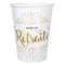 Buy Retirement Vive La Retraite Cups, 10 Count sold at Party Expert