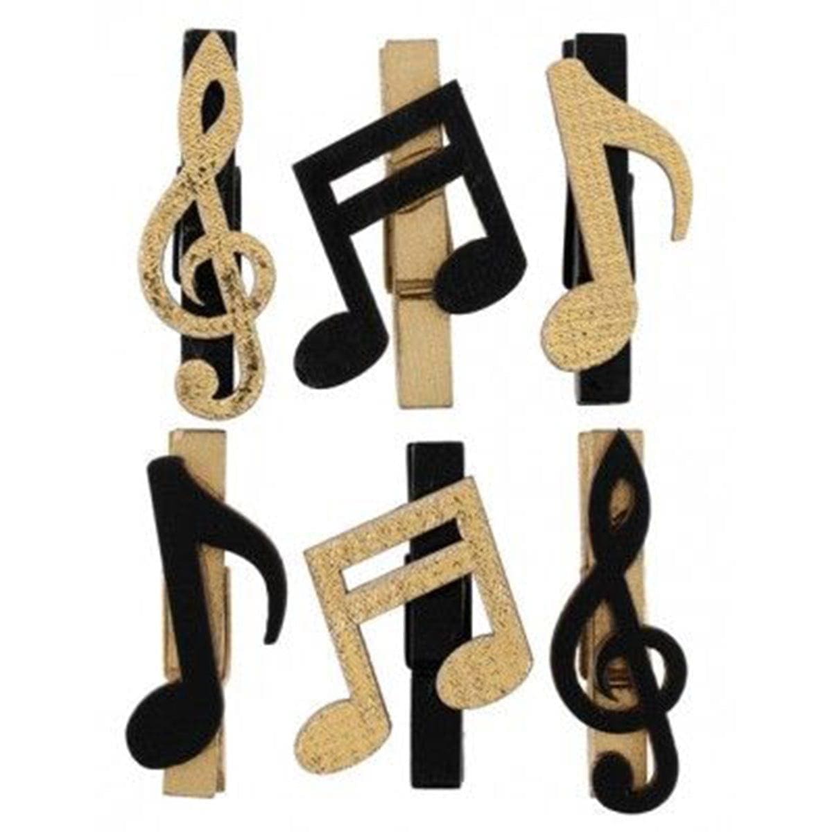 SANTEX Theme Party Award Decorative Clips, 6 Count