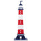 SANTEX Theme Party Seaside Lighthouse Centrepiece, Blue, Red and White