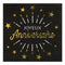 Buy Wedding Anniversary Joyeux Anniversaire Lunch Napkins, 20 Count sold at Party Expert